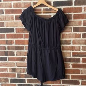 Loft Outlet black romper medium